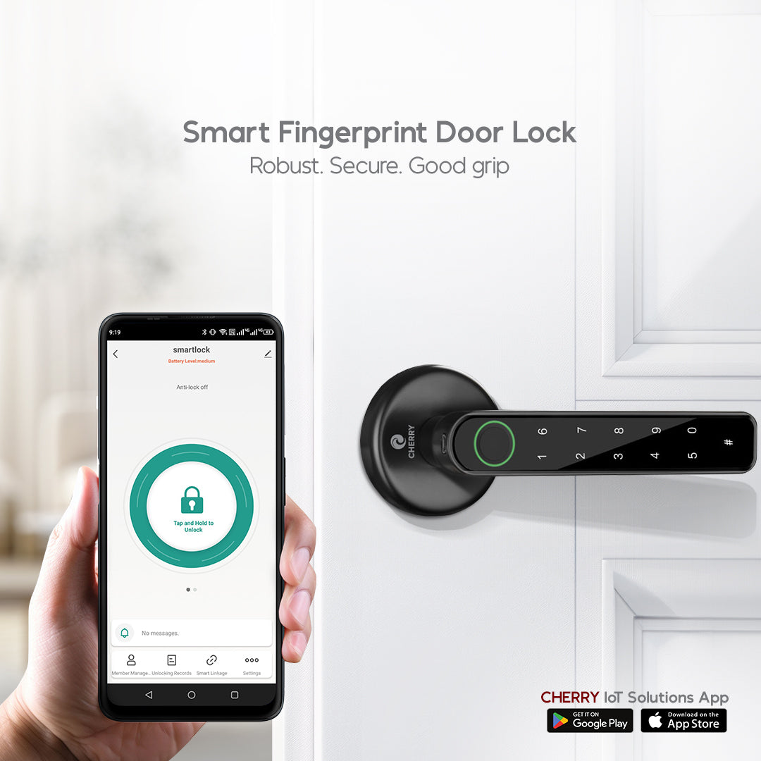 CHERRY Smart Fingerprint Door Lock