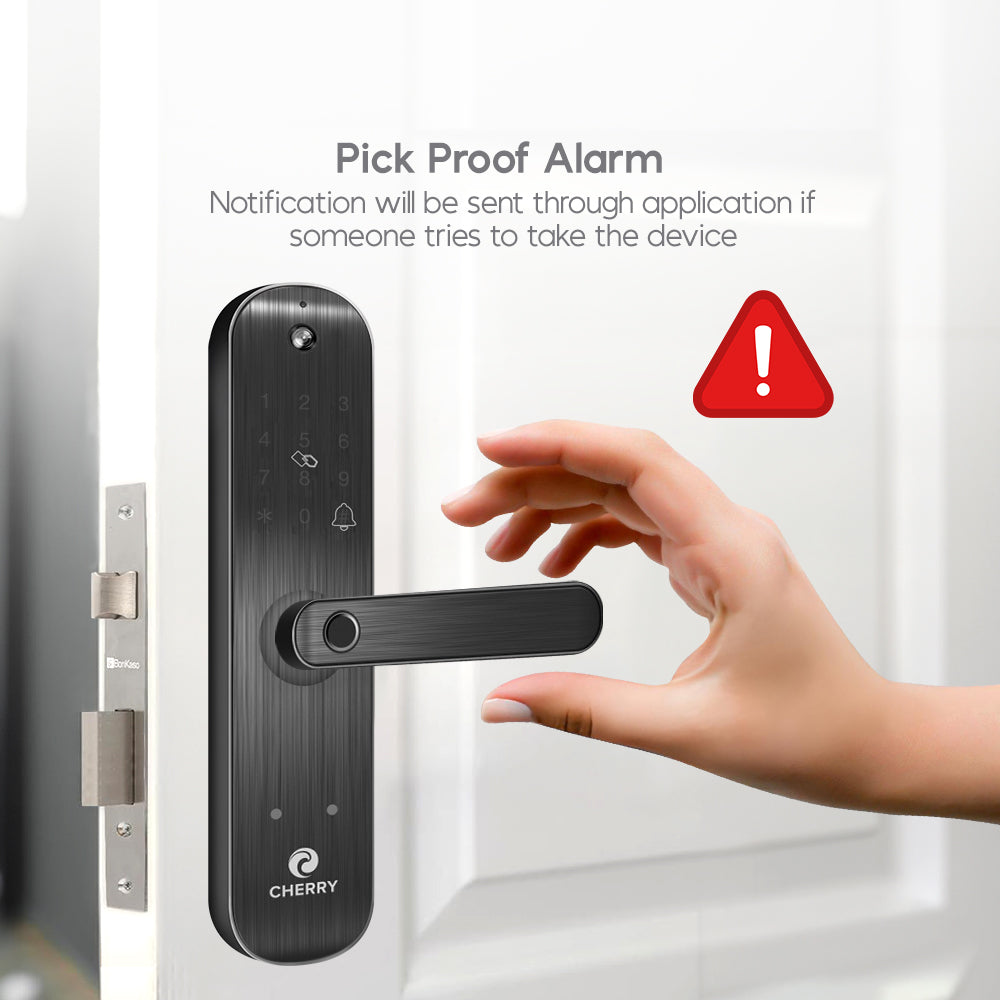 CHERRY 6-in-1 Smart Door Entrance Lock