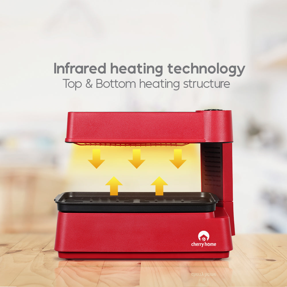 CHERRY Smokeless Easy BBQ Grill