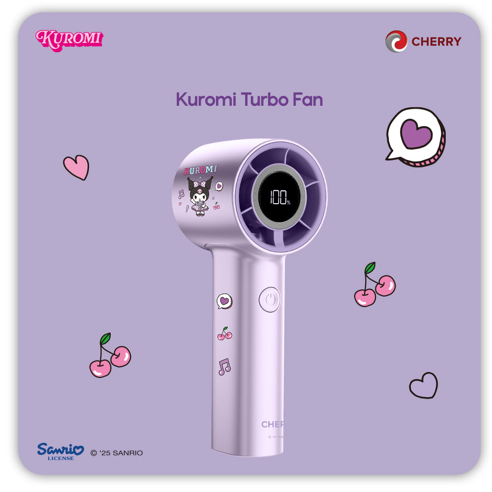 Sanrio Characters and CHERRY Mini Turbo Fan