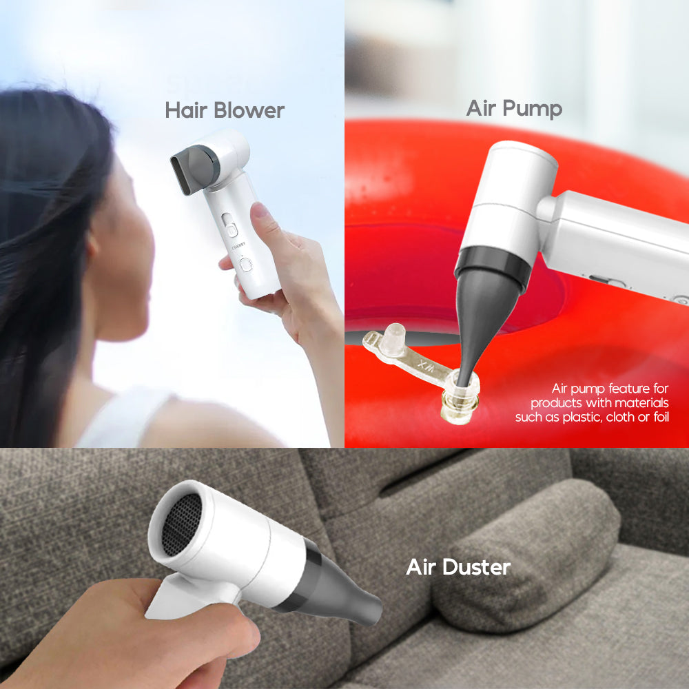 CHERRY 2-in-1 Turbo Fan & Air Pump