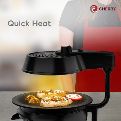 CHERRY Smokeless Easy BBQ Grill Deluxe