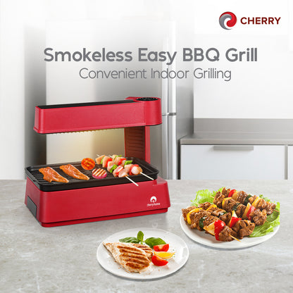 CHERRY Smokeless Easy BBQ Grill