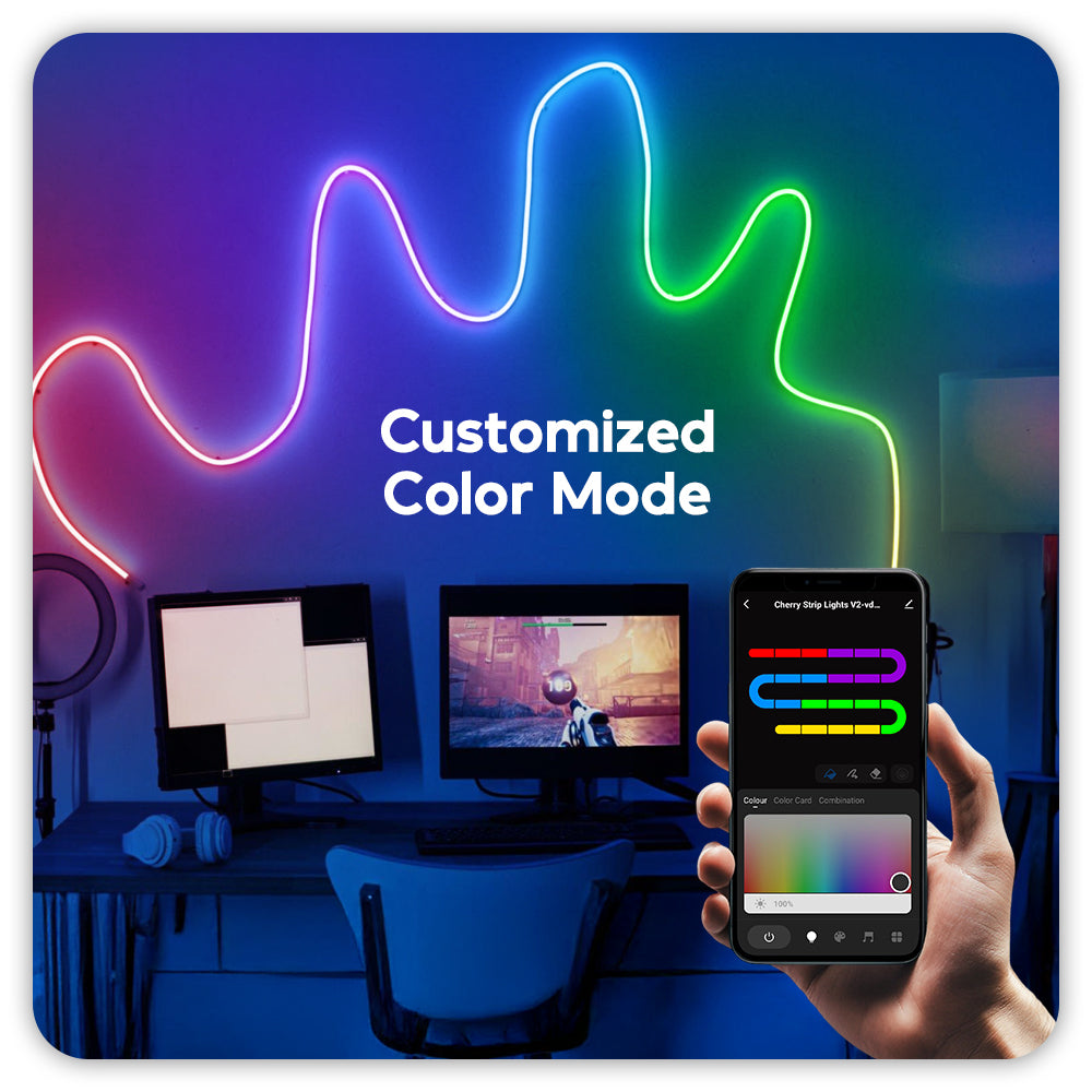 CHERRY Smart Multi-Colored Strip Lights V2