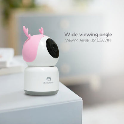 CHERRY Smart Baby Camera (Pink)