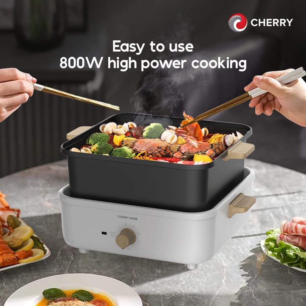 CHERRY Electric Multi-Pan Hot Pot