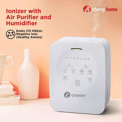 CHERRY Ionizer with Humidifier and Air Purifier