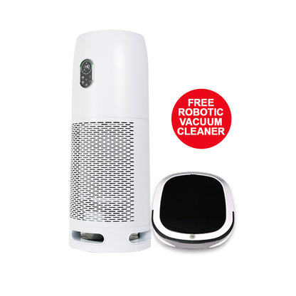 CHERRY Air Purifier (AP-300) with FREE Robotic Vacuum Cleaner